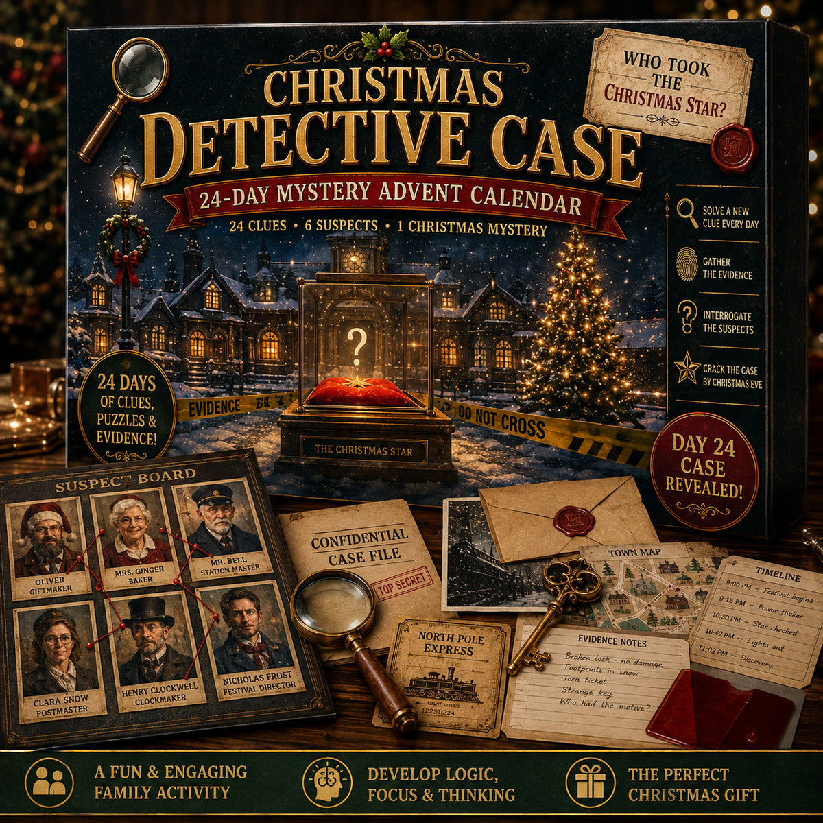 🔎 NOT YOUR TYPICAL ADVENT CALENDAR