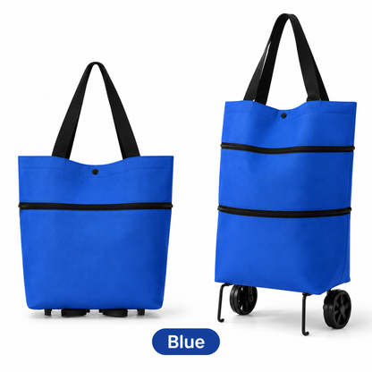 🛒🛍️LIMITED DEAL — Expandable Rolling Grocery Tote