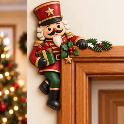 🎅✨Christmas Peekaboo Door Frame Corner Decor