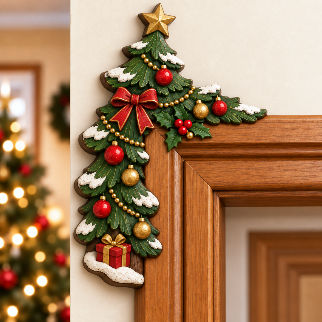 🎅✨Christmas Peekaboo Door Frame Corner Decor