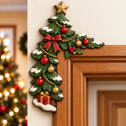 🎅✨Christmas Peekaboo Door Frame Corner Decor
