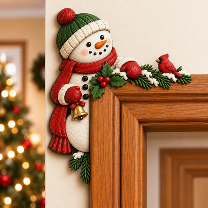 🎅✨Christmas Peekaboo Door Frame Corner Decor