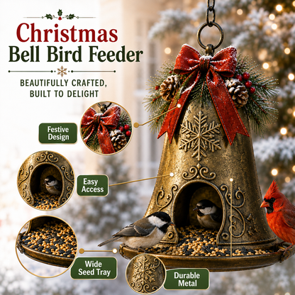 🎄 Christmas Bird Feeder Collection– Festive Hanging Garden Feeders for Wild Birds