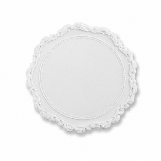Vintage Embossed Lace Silicone Coaster