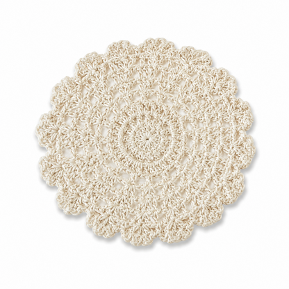 Handmade Crochet Lace Coaster