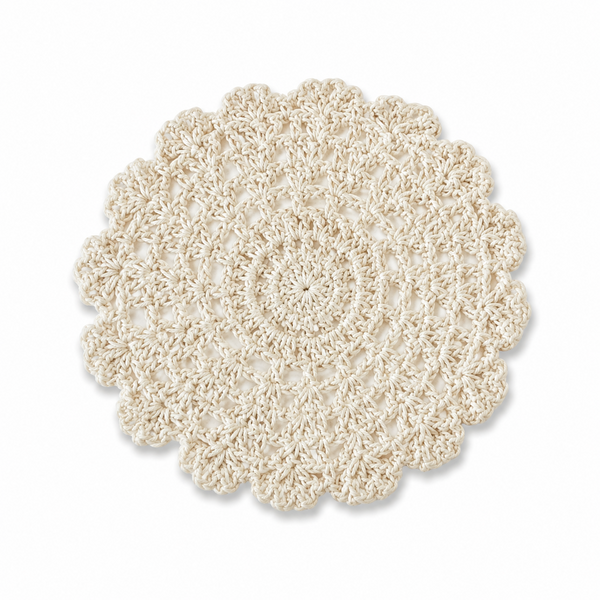Handmade Crochet Lace Coaster
