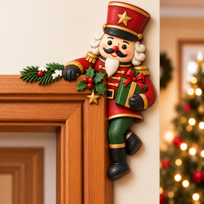 🎅✨Christmas Peekaboo Door Frame Corner Decor