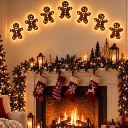✨Christmas Early Sales🎅Christmas Glow Wall Silhouette Lights