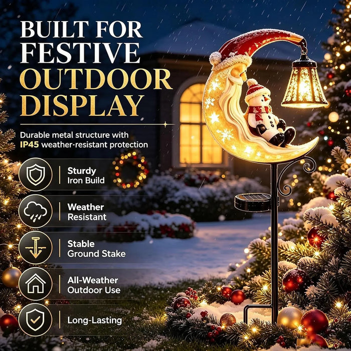 Weather-resistant outdoor Christmas display
