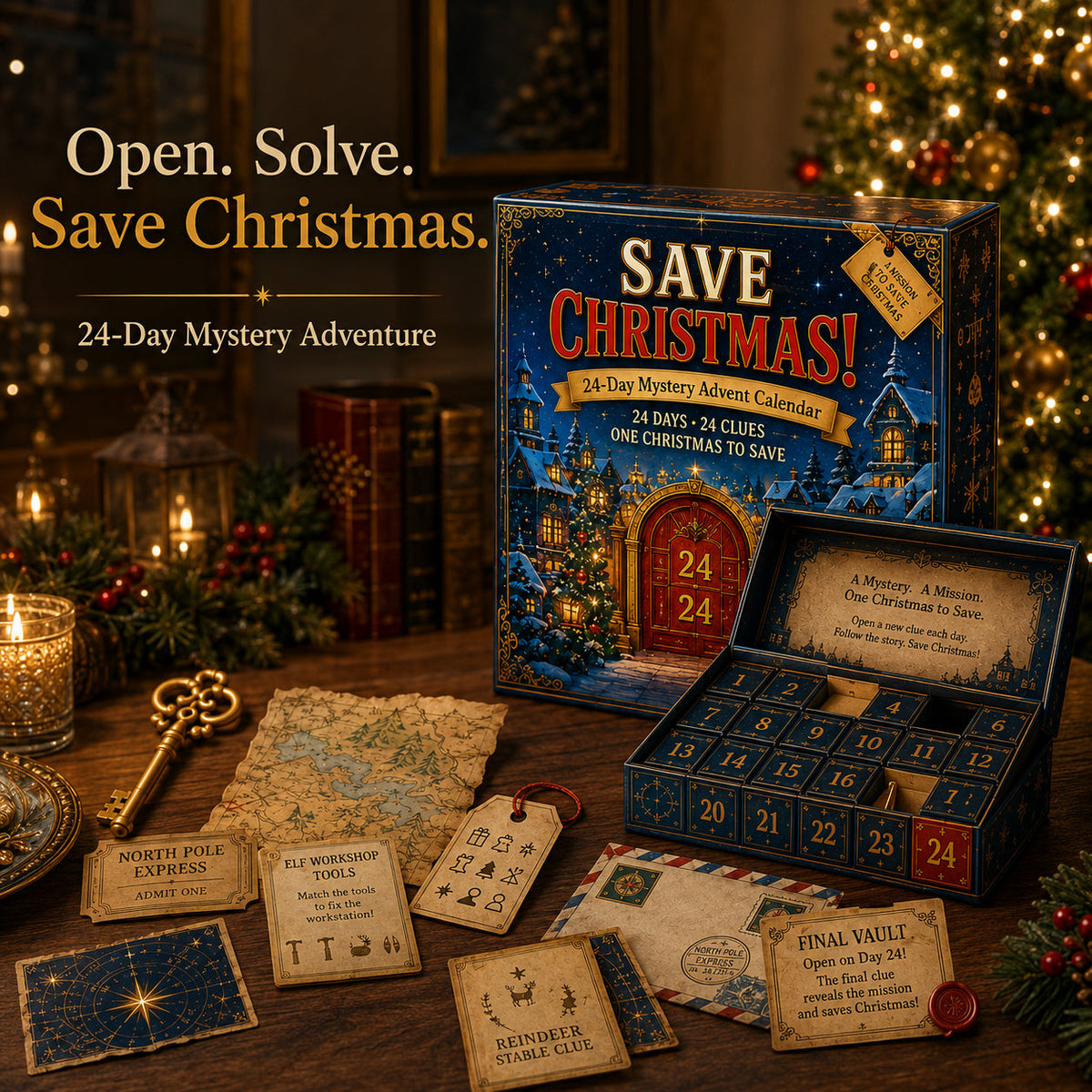 🔎 NOT YOUR TYPICAL ADVENT CALENDAR