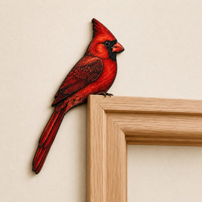 🔥Last Day: 50% OFF – 🐦✨Wooden Chickadee Door Topper