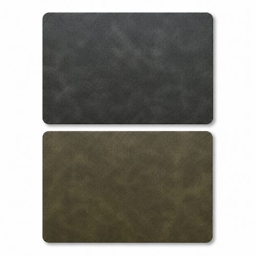 Reversible Double-Sided Color-Contrast PU Placemat