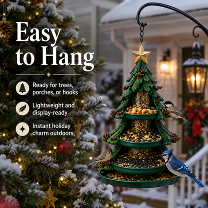 🎄 Christmas Bird Feeder Collection– Festive Hanging Garden Feeders for Wild Birds