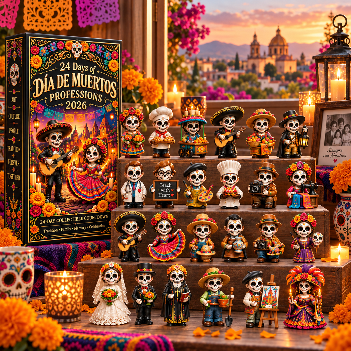 24 Days of Dia de Muertos Professions 2026