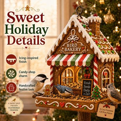 🎄 Christmas Bird Feeder Collection– Festive Hanging Garden Feeders for Wild Birds