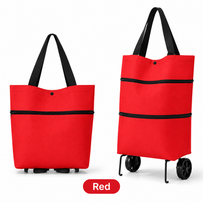 🛒🛍️LIMITED DEAL — Expandable Rolling Grocery Tote