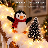 Merry Waving Penguin