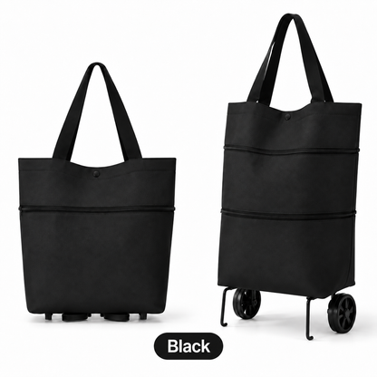 🛒🛍️LIMITED DEAL — Expandable Rolling Grocery Tote