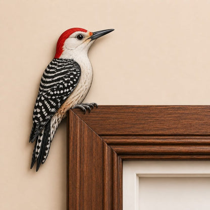 🔥Last Day: 50% OFF – 🐦✨Wooden Chickadee Door Topper