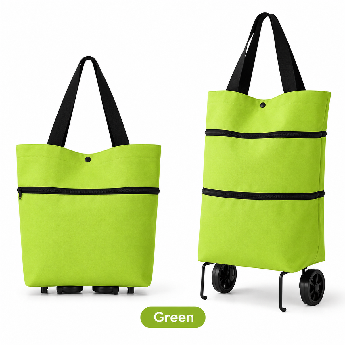 🛒🛍️LIMITED DEAL — Expandable Rolling Grocery Tote