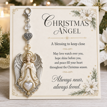 💥Last Day 50% OFF – 🎄Christmas Keepsake Keychain Card&Pocket Hug