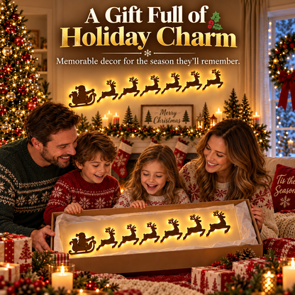 ✨Christmas Early Sales🎅Christmas Glow Wall Silhouette Lights