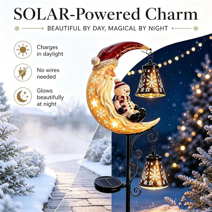 Solar powered Christmas decoration