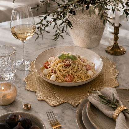 Lotus-Shaped Non-Slip Placemat