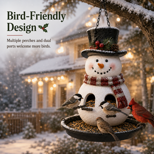🎄 Christmas Bird Feeder Collection– Festive Hanging Garden Feeders for Wild Birds
