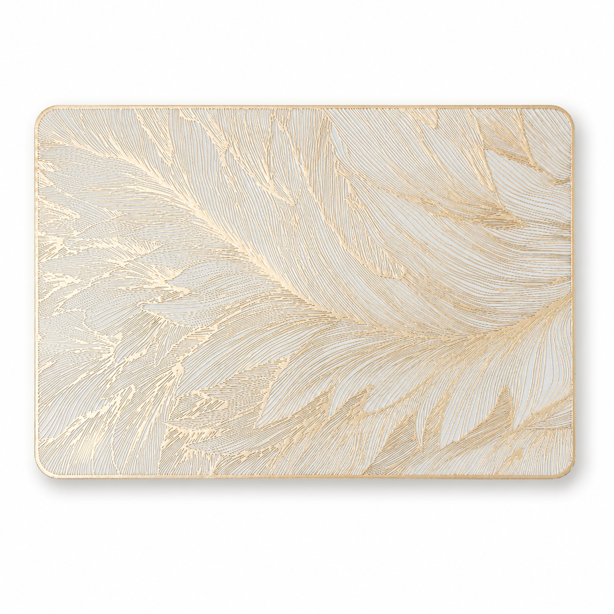 Thickened Metallic Foil Dining Placemat