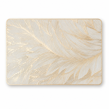 Thickened Metallic Foil Dining Placemat