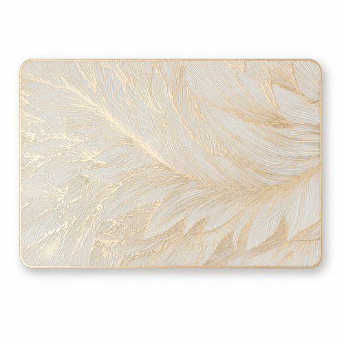 Thickened Metallic Foil Dining Placemat