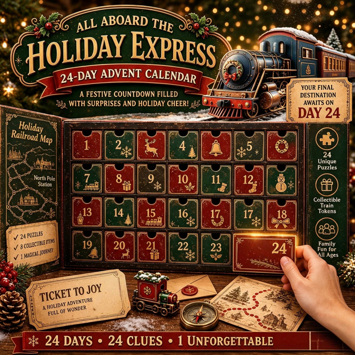 🔎 NOT YOUR TYPICAL ADVENT CALENDAR